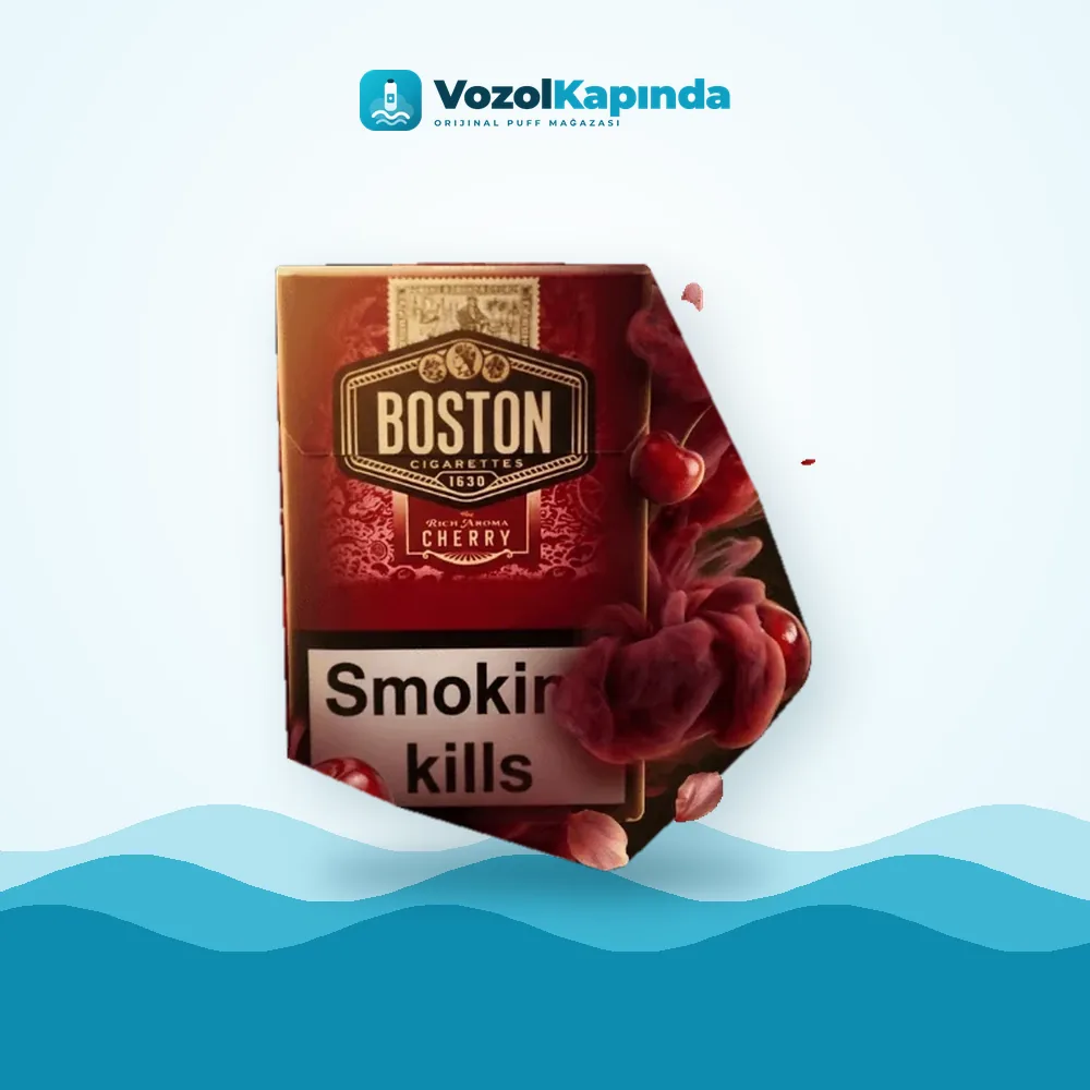 Boston 1630 Rich Aroma Cherry Superslims Sigara ürün görseli, orijinal sigara