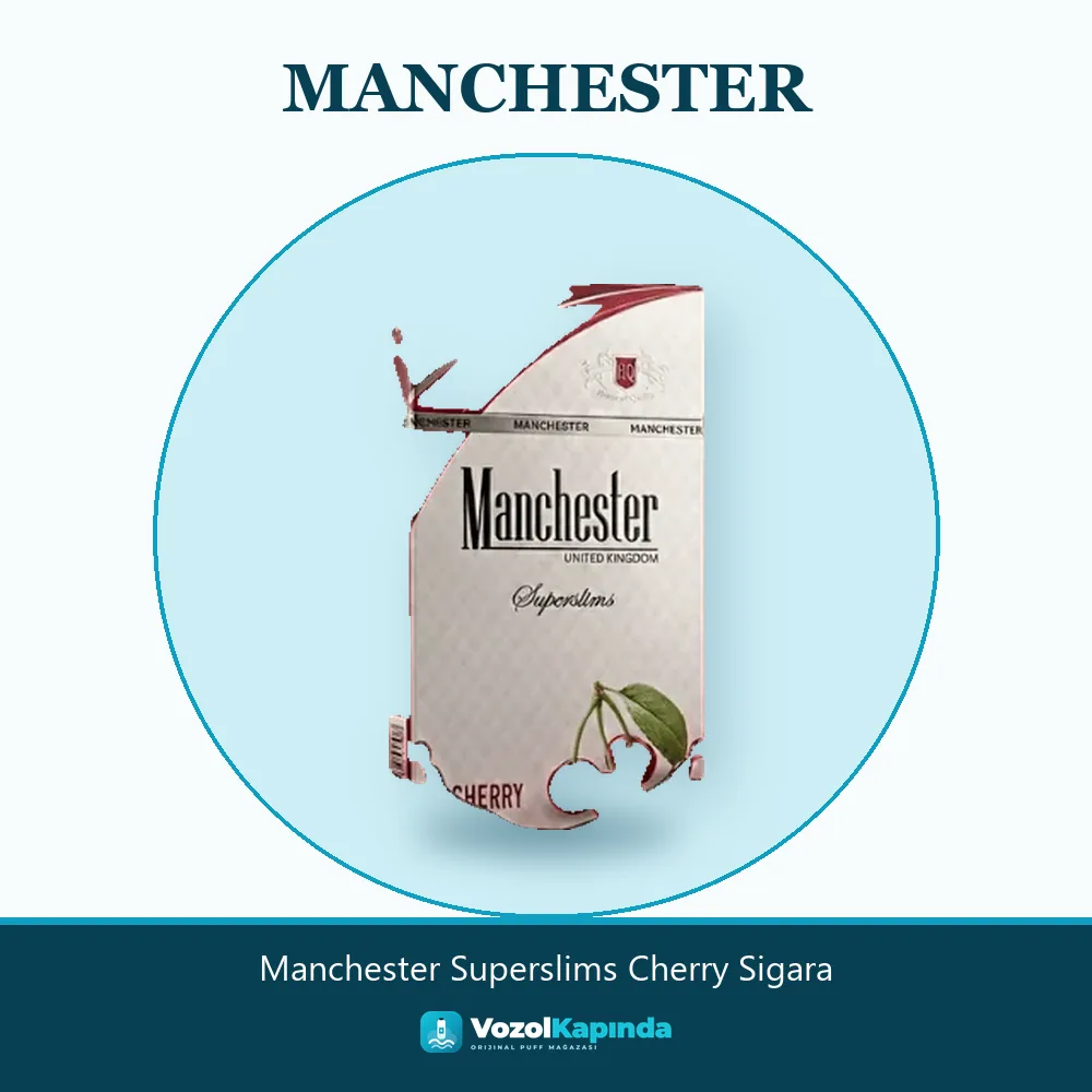 Manchester Superslims Cherry Sigara sipariş avantajları: kapıda ödeme ve gizli paket