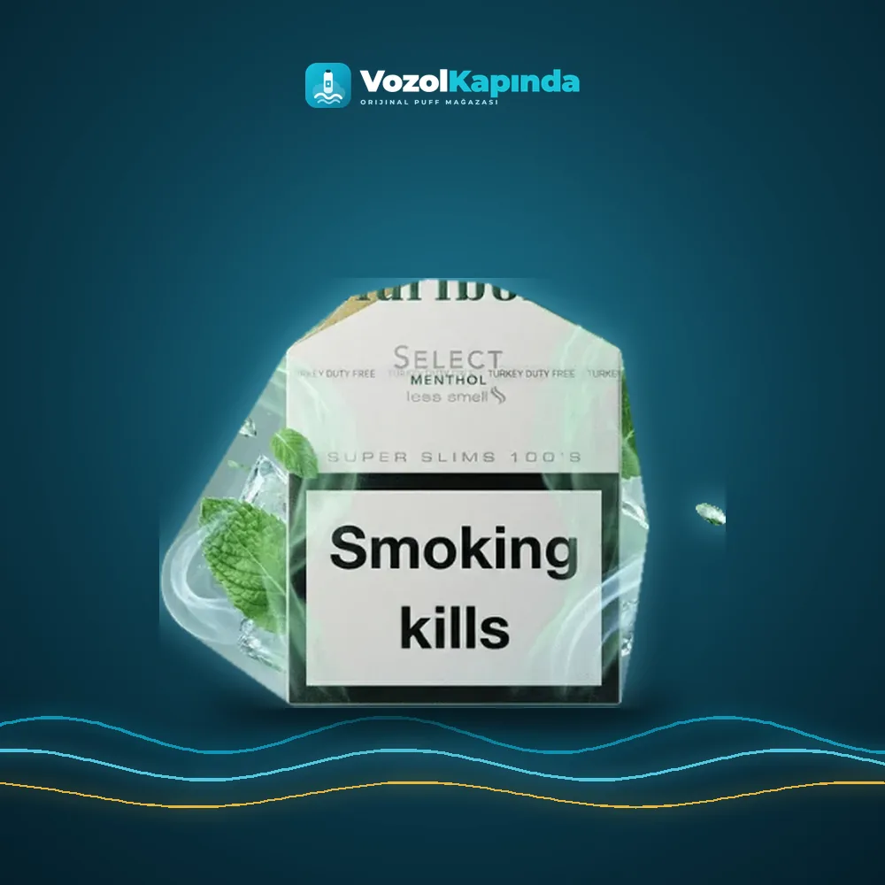Marlboro Select Menthol Less Smell, Vozol Kapında orijinal sigara