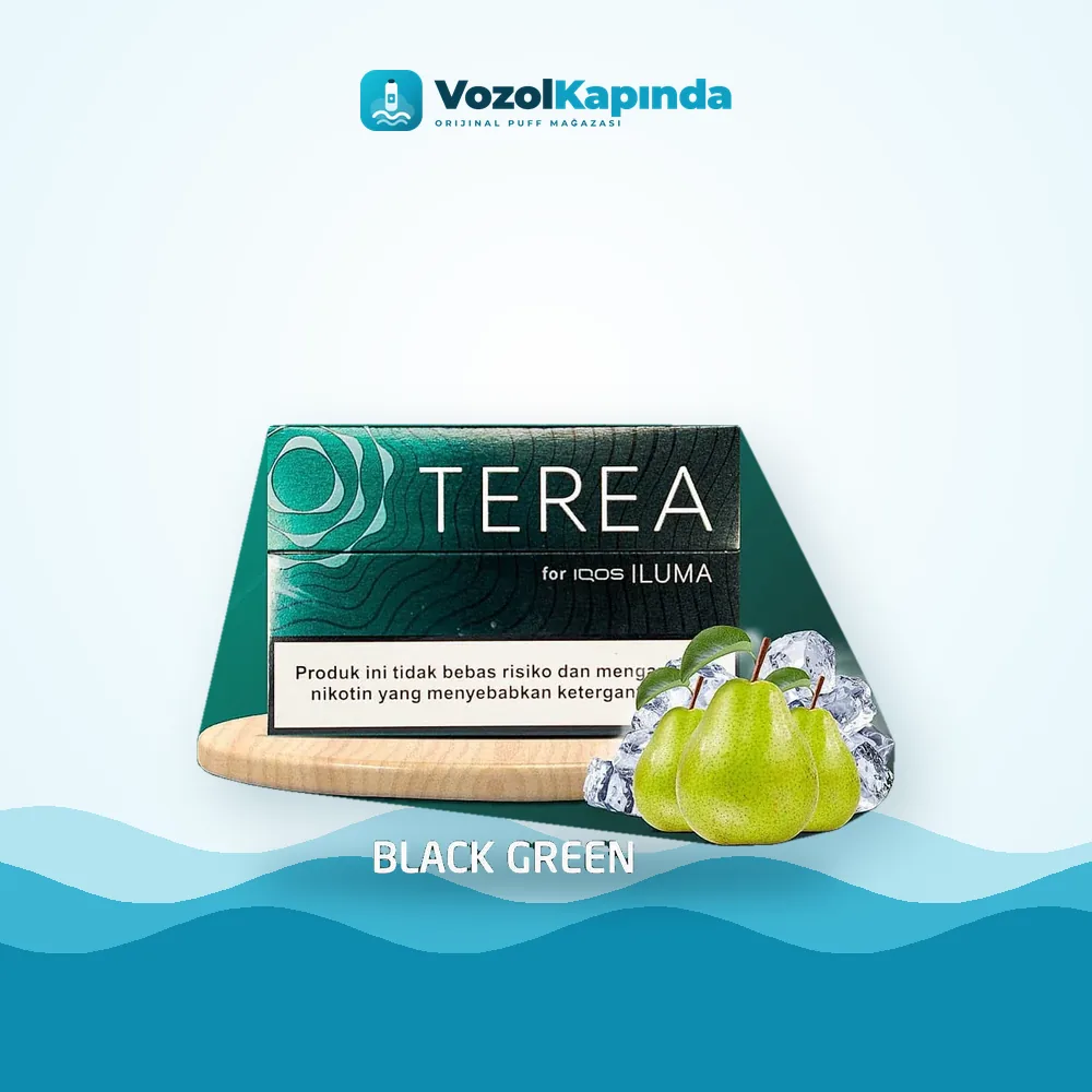 Terea Black Green paket görünümü