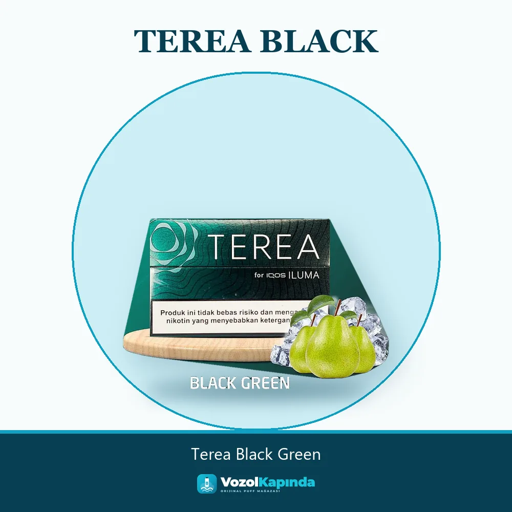 Terea Black Green özellikleri: orijinal ürün, kapıda ödeme, gizli paket