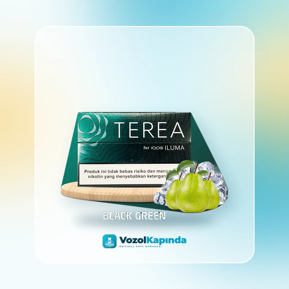 Terea Black Green fiyatı ve siparişi, Vozol Kapında