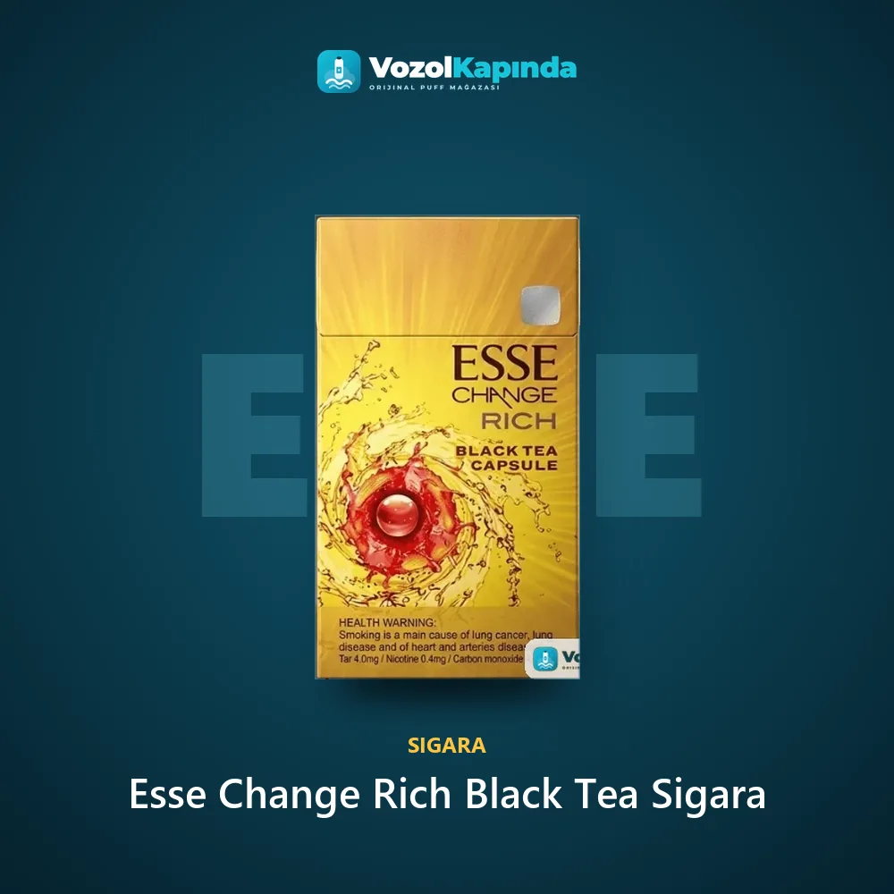 Esse Change Rich Black Tea Sigara Sipariş Bilgileri Esse Change Rich Black Tea Sigara sipariş avantajları: kapıda ödeme ve gizli paket