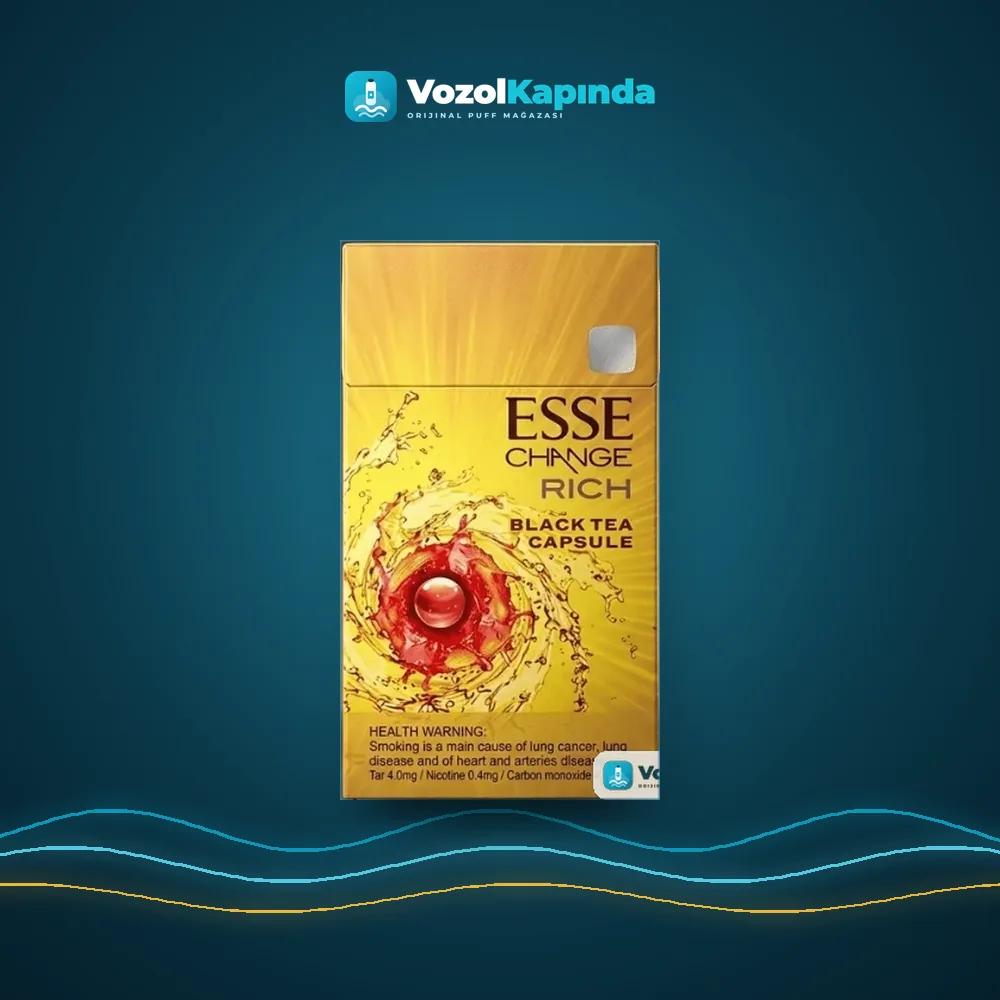 Esse Change Rich Black Tea Sigara Sipariş Esse Change Rich Black Tea Sigara, Vozol Kapında orijinal sigara