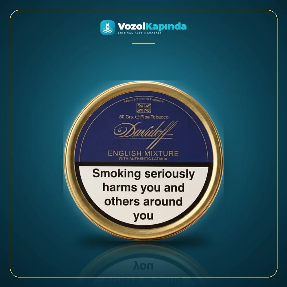 Davidoff English Mixture Pipo Tütünü paket görünümü