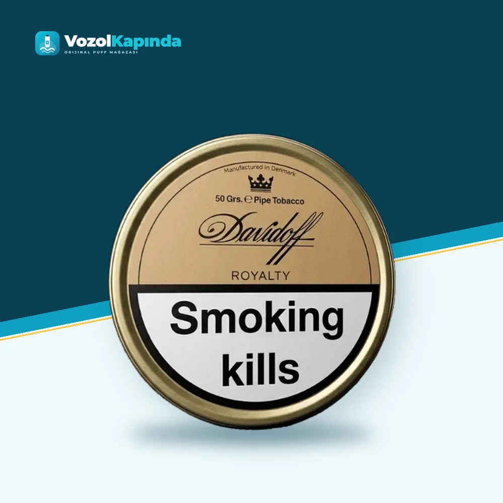 Davidoff Royalty Pipo Tütünü paket görünümü