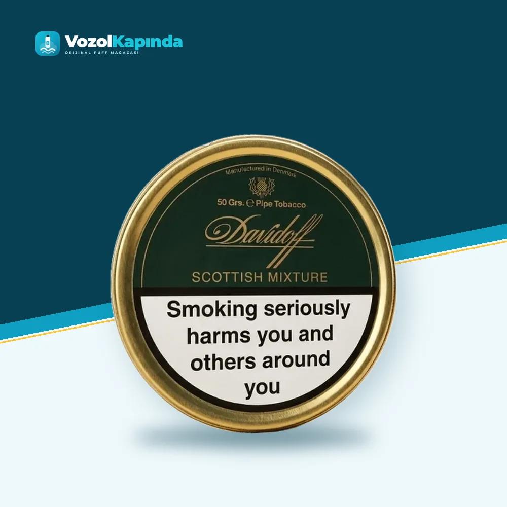 Davidoff Scottish Mixture Pipo Tütünü Ürün Görseli Davidoff Scottish Mixture Pipo Tütünü paket görünümü