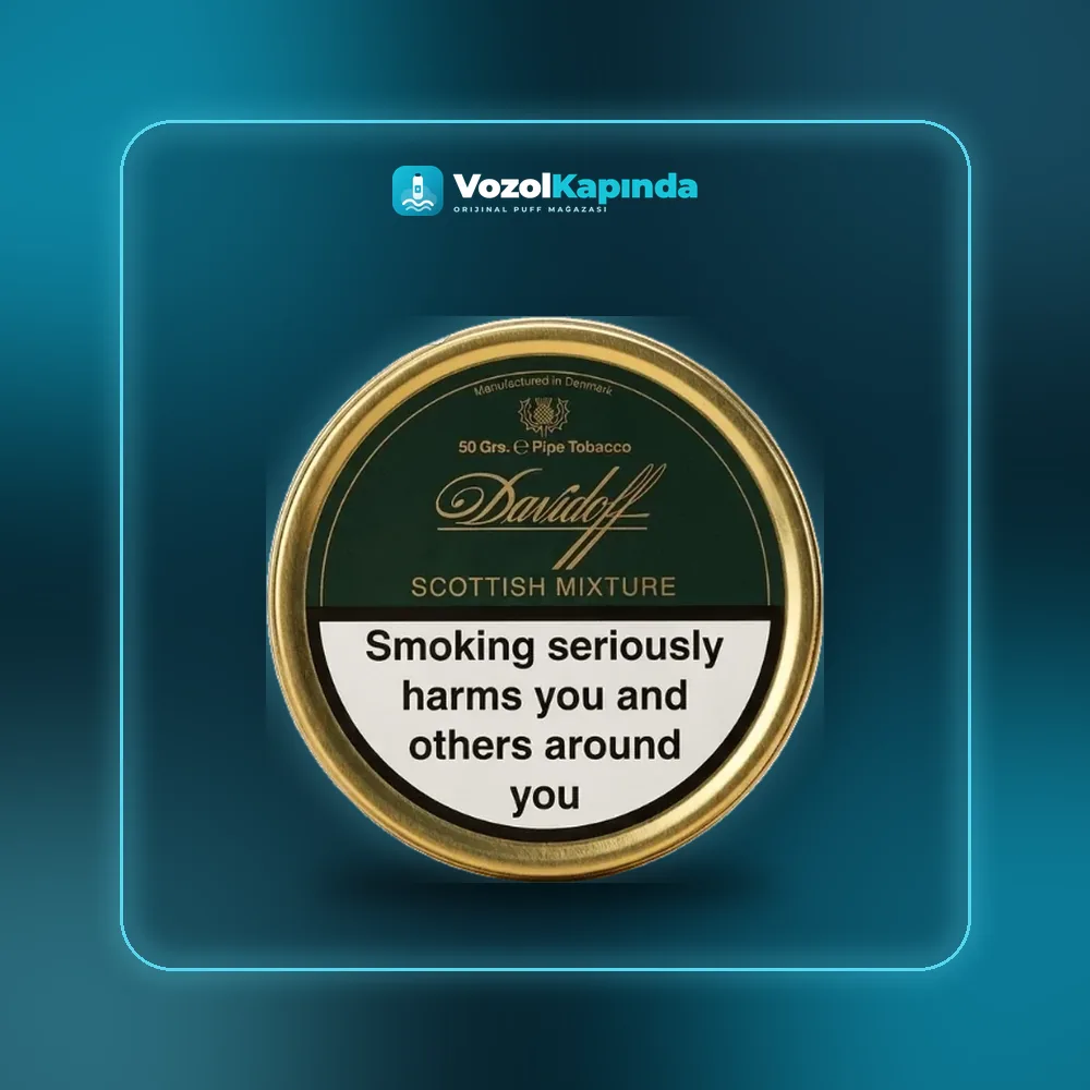 Davidoff Scottish Mixture Pipo Tütünü Satın Al Davidoff Scottish Mixture Pipo Tütünü, Vozol Kapında orijinal pipo tütünü