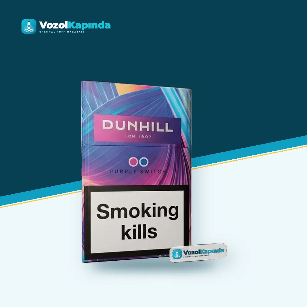 Dunhill Purple Switch Sigara Paket Görünümü Dunhill Purple Switch Sigara paket görünümü