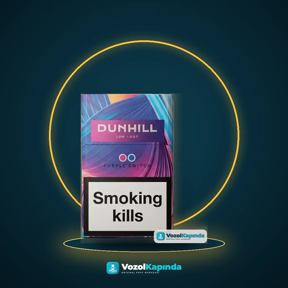 Dunhill Purple Switch Sigara Fiyatı Dunhill Purple Switch Sigara fiyatı ve siparişi, Vozol Kapında