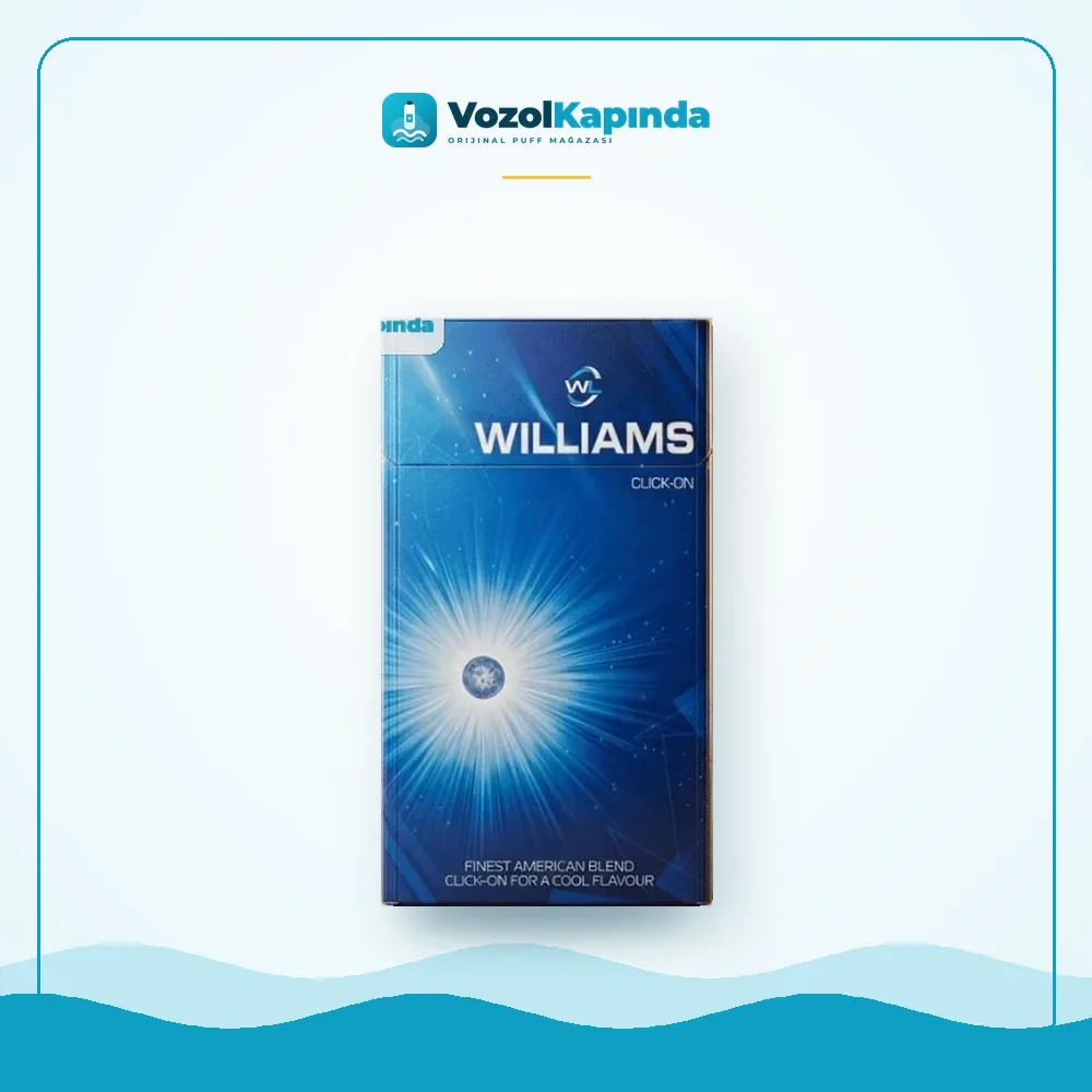 Williams Click On Mentollü Sigara satın al, Vozol Kapında