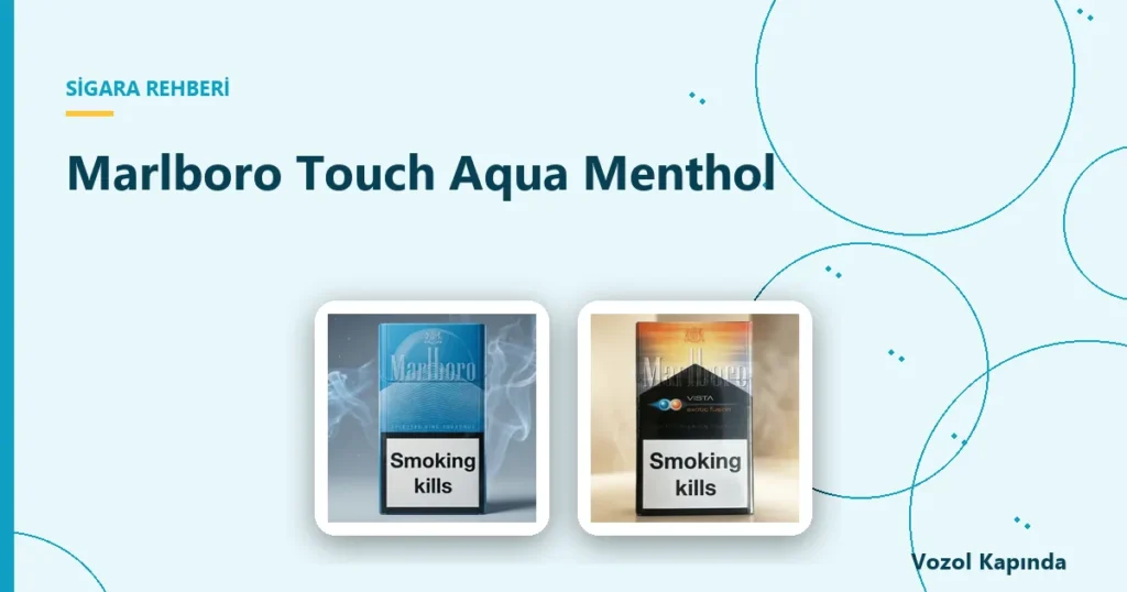 Marlboro Touch Aqua Menthol - kapsüllü sigara