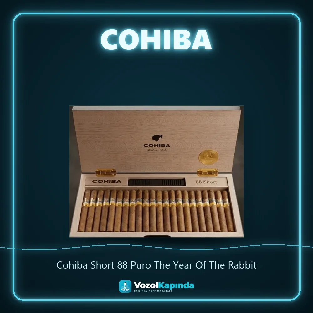 Cohiba Short 88 Puro The Year Of The Rabbit Sipariş Bilgileri Cohiba Short 88 Puro The Year Of The Rabbit özellikleri: orijinal ürün, kapıda ödeme, gizli paket