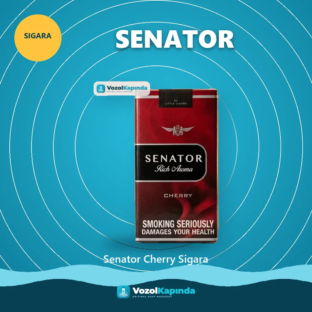 Senator Cherry Sigara Özellikleri Senator Cherry Sigara sipariş avantajları: kapıda ödeme ve gizli paket