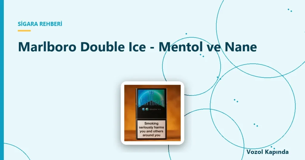 Marlboro Double Ice - Mentol ve Nane - marlboro double fusion