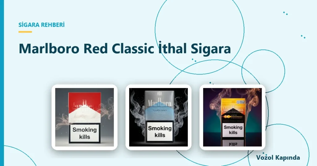 Marlboro Red Classic İthal Sigara - freeshop sigara