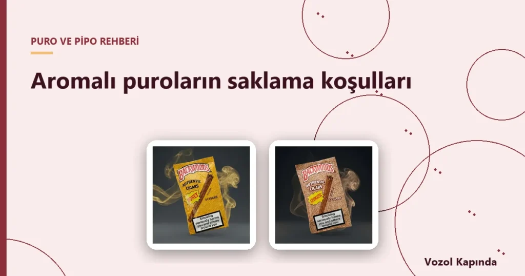 Aromalı puroların saklama koşulları - aromalı puro