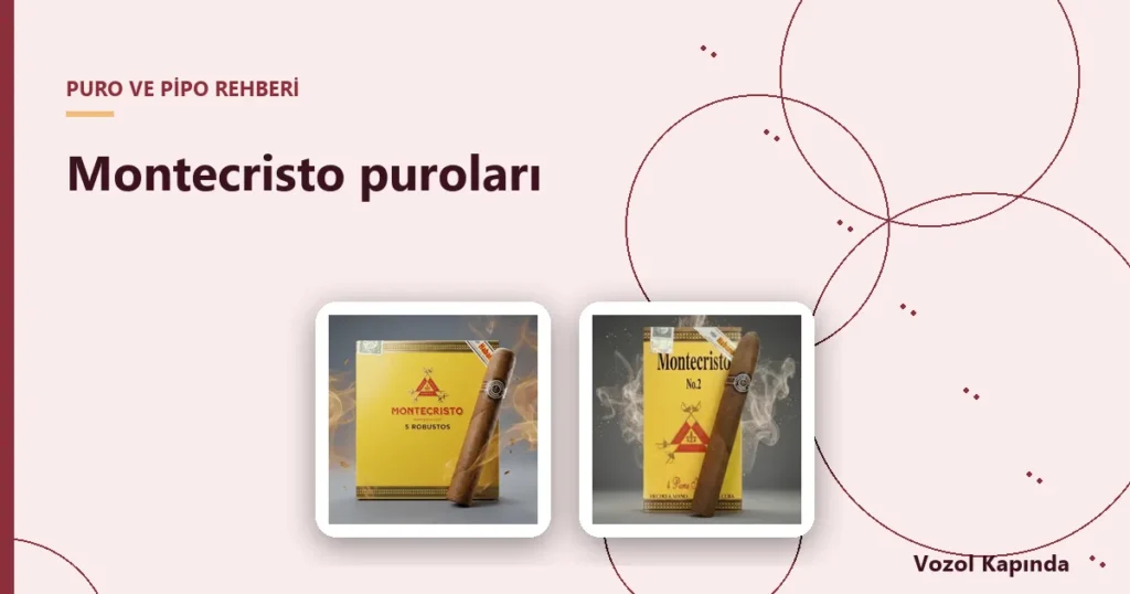 Montecristo puroları - küba purosu