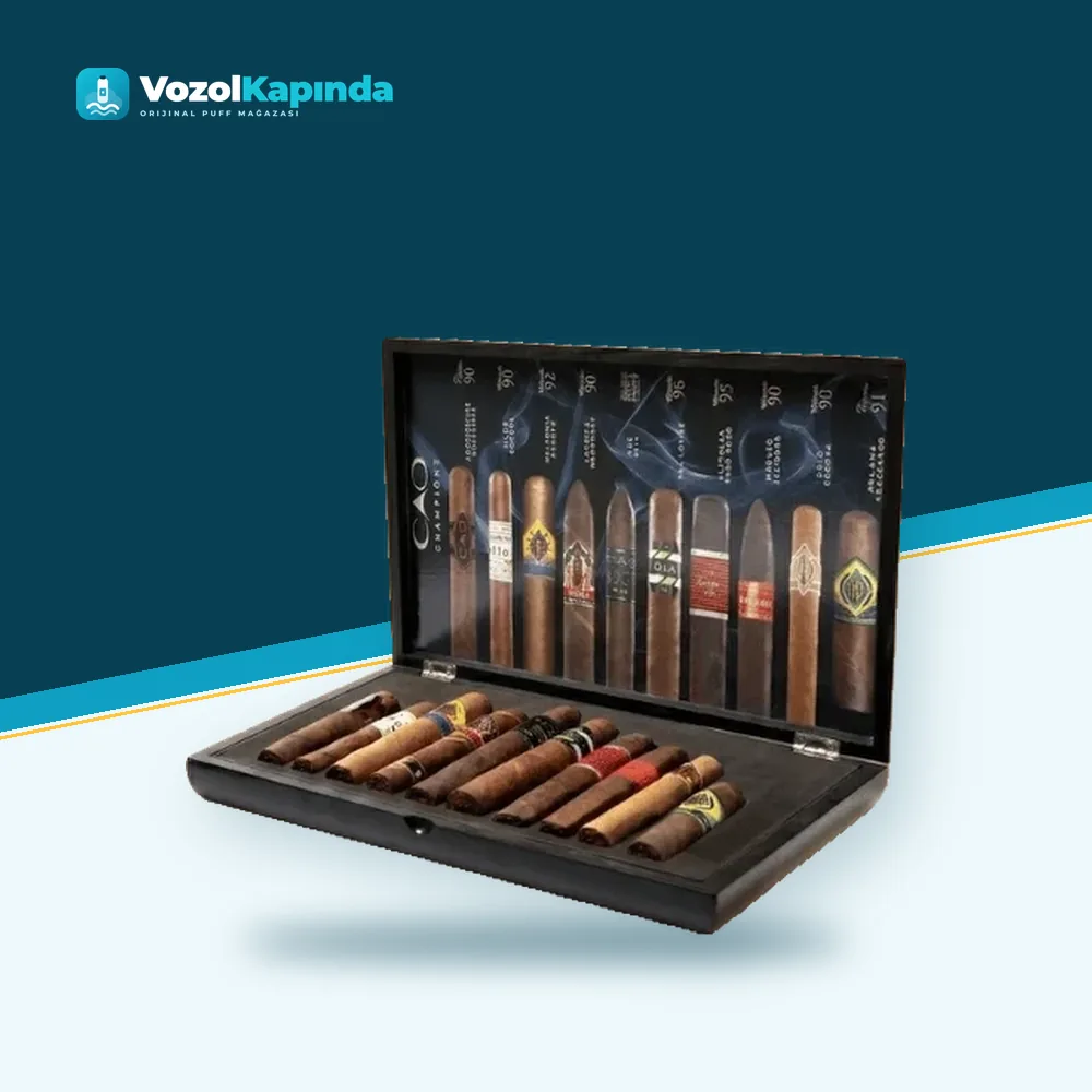 Cao Champions Sampler Paket Görünümü Cao Champions Sampler ön yüz görseli, orijinal ambalaj