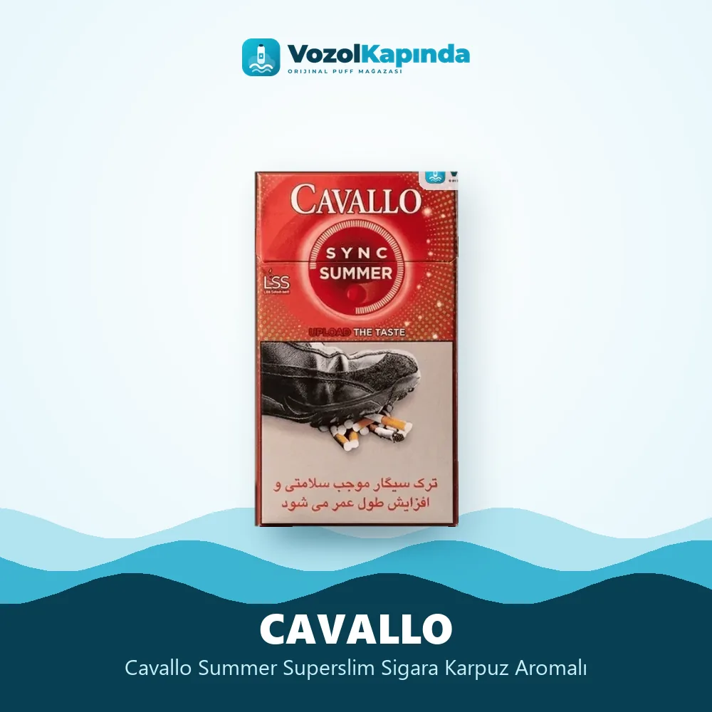 Cavallo Summer Superslim Sigara Karpuz Aromalı Sipariş Bilgileri Cavallo Summer Superslim Sigara Karpuz Aromalı sipariş avantajları: kapıda ödeme ve gizli paket