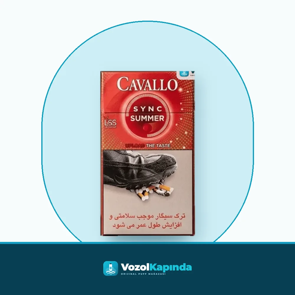 Cavallo Summer Superslim Sigara Karpuz Aromalı Paket Görünümü Cavallo Summer Superslim Sigara Karpuz Aromalı paket görünümü