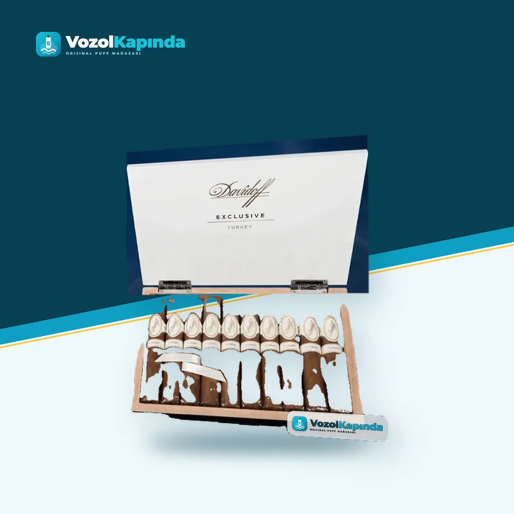 Davidoff Exclusive 10 luk 5*55 Türkiyeye Özel Puro paket görünümü