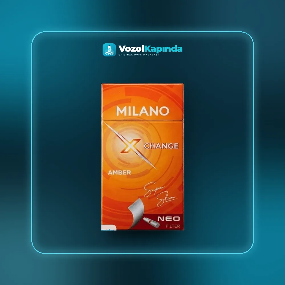 Milano X-Change Amber Superslim Sigara Sipariş Milano X-Change Amber Superslim Sigara fiyatı ve siparişi, Vozol Kapında