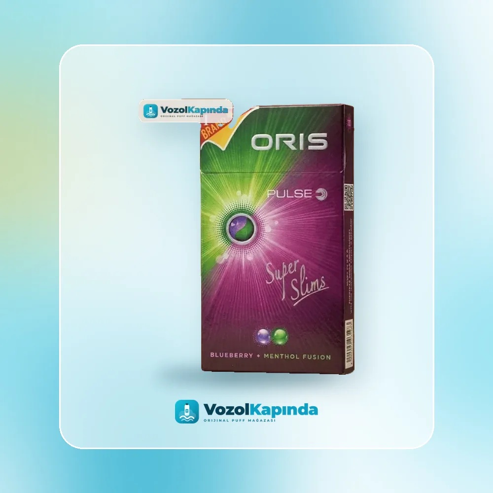 Oris Pulse Blueberry Menthol Fusion Superslims Sigara Sipariş Oris Pulse Blueberry Menthol Fusion Superslims Sigara, Vozol Kapında orijinal sigara