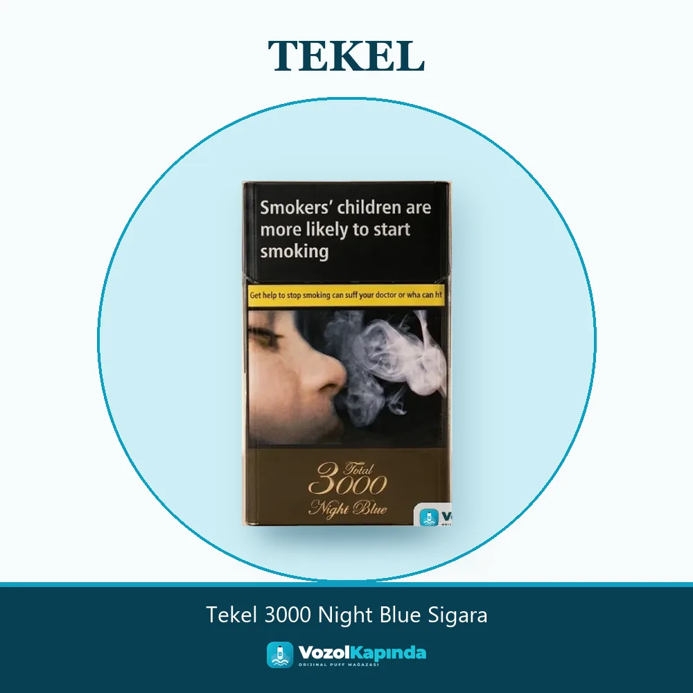 Tekel 3000 Night Blue Sigara Özellikleri Tekel 3000 Night Blue Sigara özellikleri: orijinal ürün, kapıda ödeme, gizli paket
