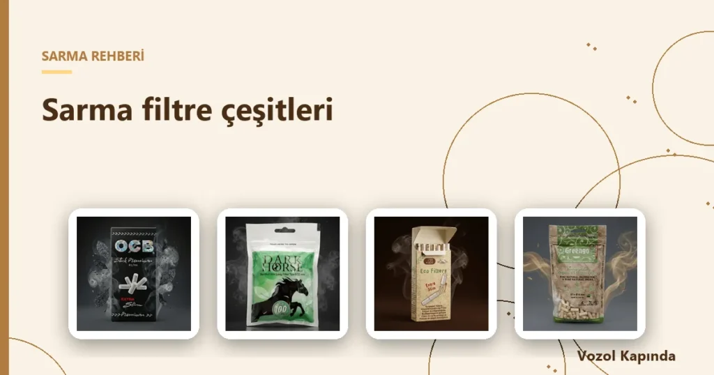 Sarma filtre çeşitleri - sarma filtresi