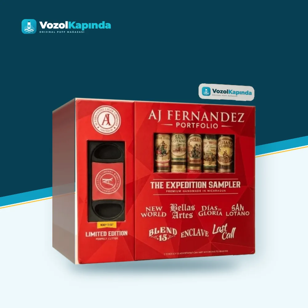 A.J. Fernandez Expedition Sampler 5’s paket görünümü