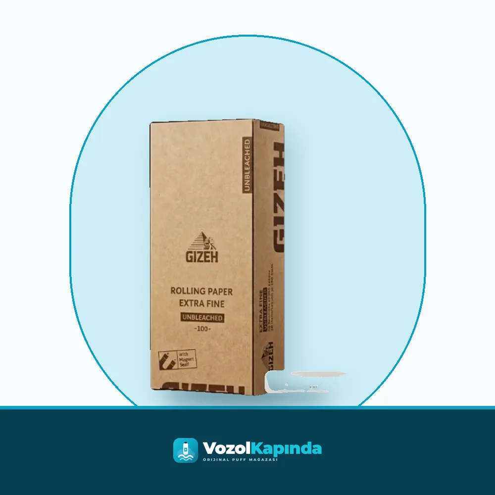 Gizeh Extra Fine Unbleached Double Sarma Kağıdı 1 Karton Ürün Görseli Gizeh Extra Fine Unbleached Double Sarma Kağıdı 1 Karton ön yüz görseli, orijinal ambalaj