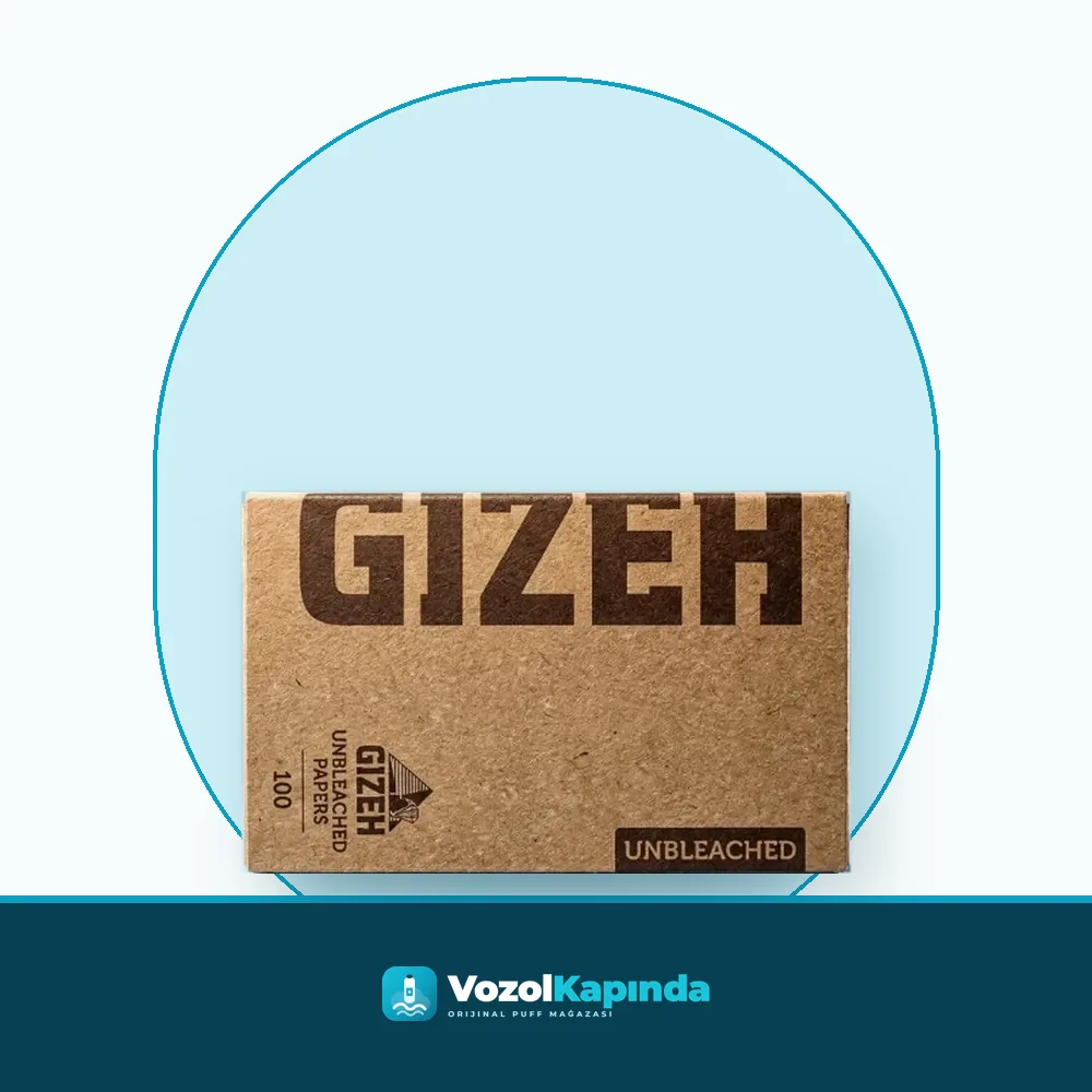 Gizeh Extra Fine Unbleached Double Sarma Kağıdı Orijinal Ambalaj Gizeh Extra Fine Unbleached Double Sarma Kağıdı ön yüz görseli, orijinal ambalaj