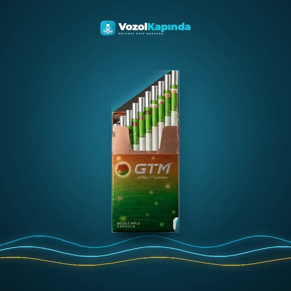 GTM Filter Double Apple Capsule Slim Sigara Çift Elma Kapsüllü Fiyatı GTM Filter Double Apple Capsule Slim Sigara Çift Elma Kapsüllü fiyatı ve siparişi, Vozol Kapında