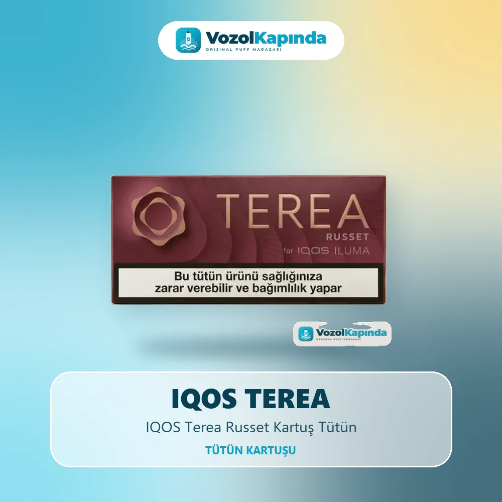 IQOS Terea Russet Kartuş Tütün Bilgi Kartı IQOS Terea Russet Kartuş Tütün sipariş avantajları: kapıda ödeme ve gizli paket