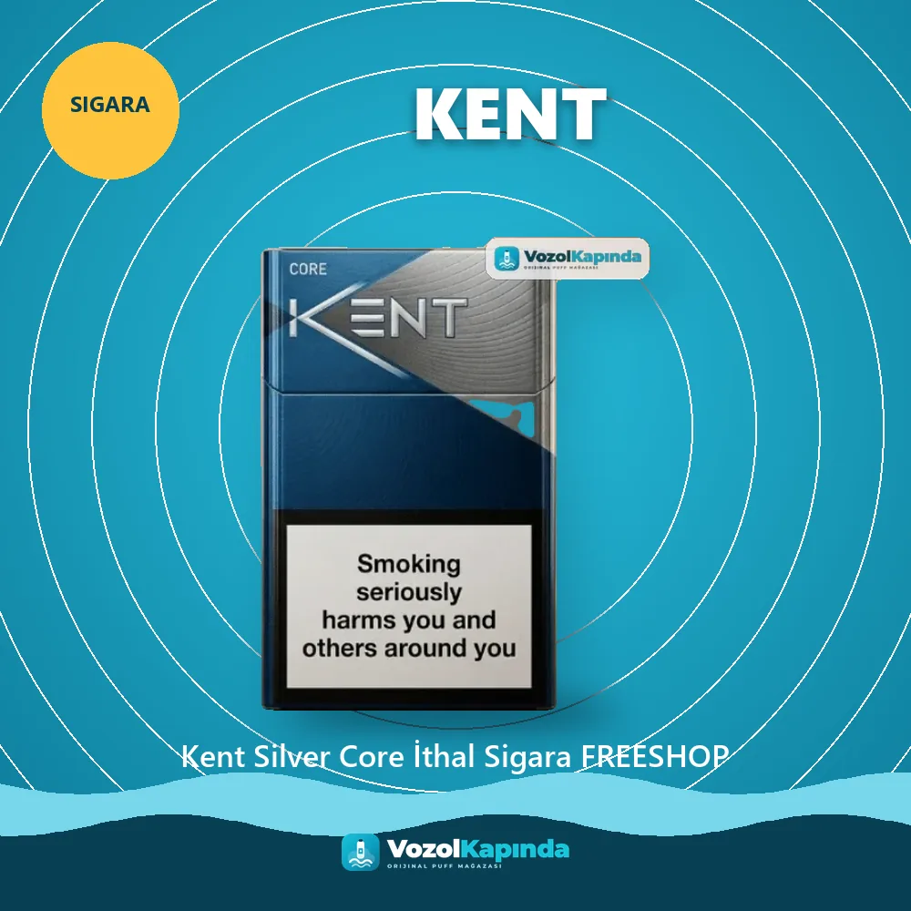 Kent Silver Core İthal Sigara FREESHOP Sipariş Bilgileri Kent Silver Core İthal Sigara FREESHOP bilgi kartı, orijinal sigara