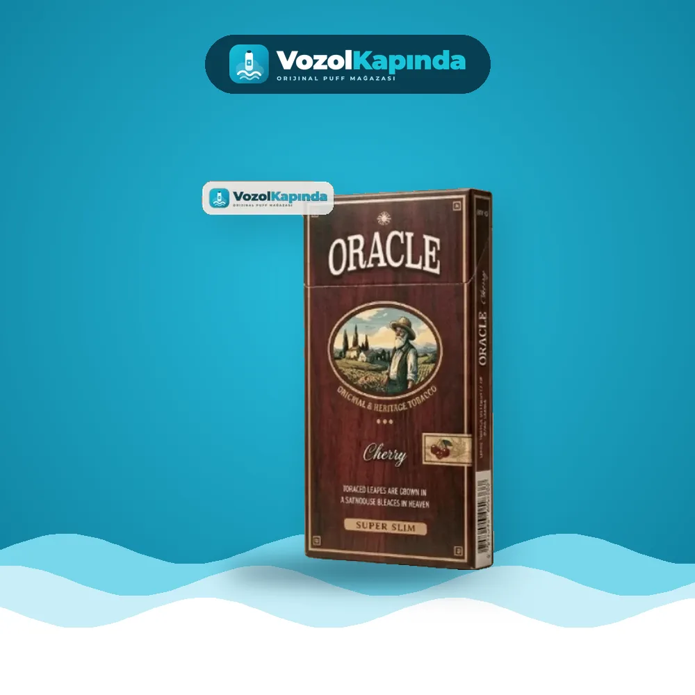 Oracle Cherry Superslim Vişneli Sigara Satın Al Oracle Cherry Superslim Vişneli Sigara, Vozol Kapında orijinal sigara