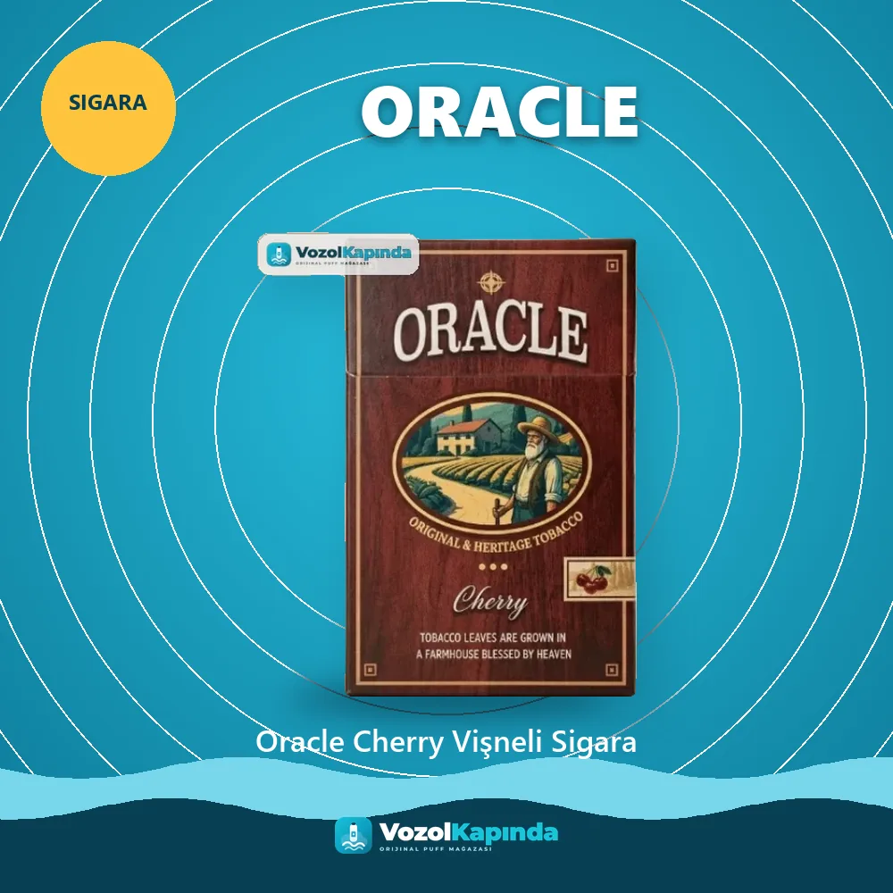 Oracle Cherry Vişneli Sigara sipariş avantajları: kapıda ödeme ve gizli paket