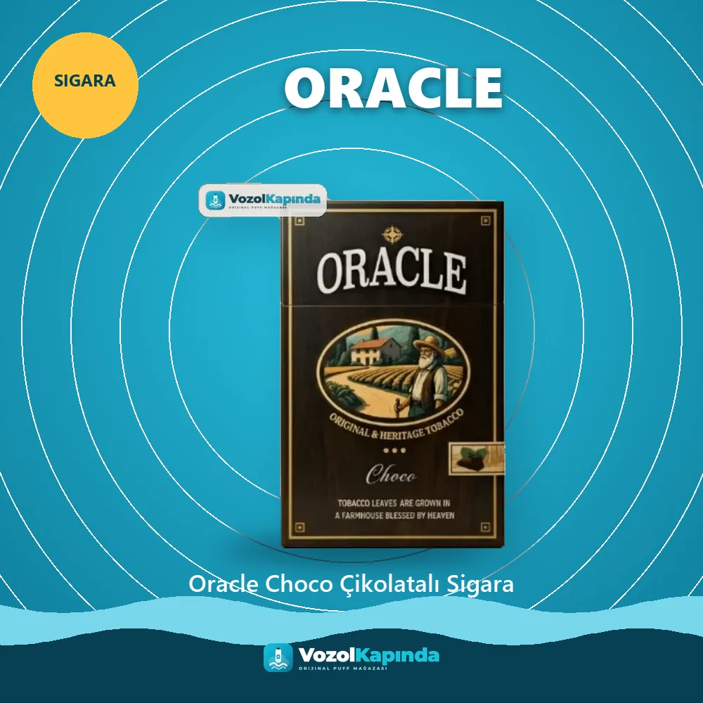 Oracle Choco Çikolatalı Sigara Bilgi Kartı Oracle Choco Çikolatalı Sigara sipariş avantajları: kapıda ödeme ve gizli paket