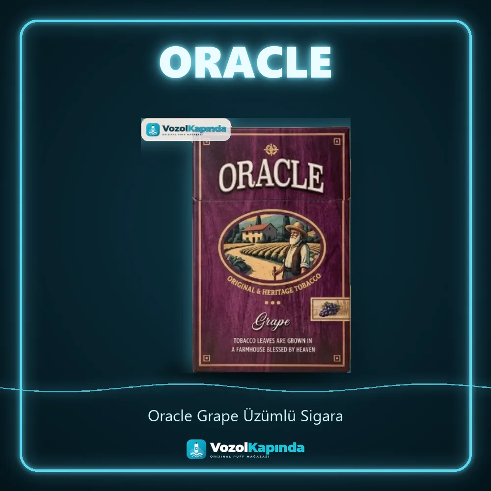 Oracle Grape Üzümlü Sigara Sipariş Bilgileri Oracle Grape Üzümlü Sigara özellikleri: orijinal ürün, kapıda ödeme, gizli paket