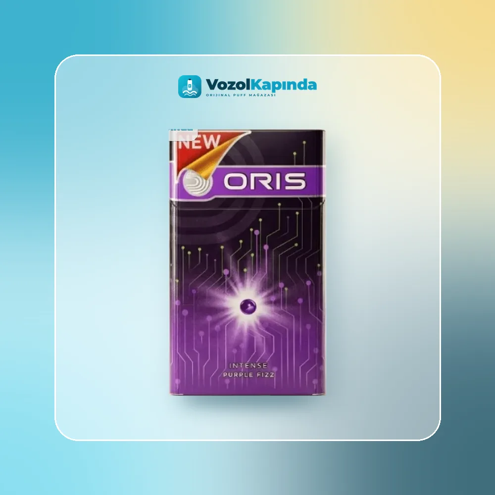Oris İntense Purple Fizz Slender Sigara ön yüz görseli, orijinal ambalaj