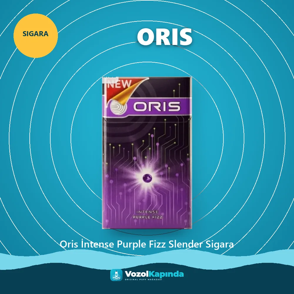 Oris İntense Purple Fizz Slender Sigara sipariş avantajları: kapıda ödeme ve gizli paket