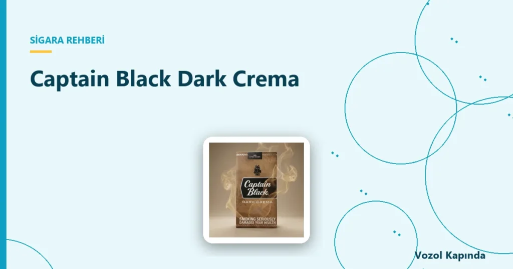 Captain Black Dark Crema - dark crema sigara