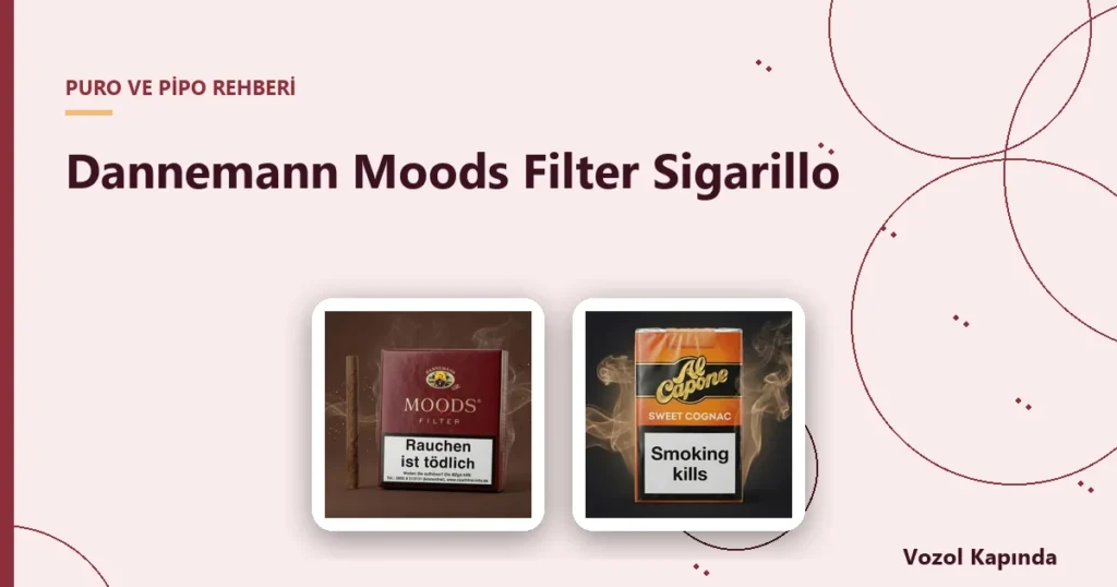 Dannemann Moods Filter Sigarillo - dannemann moods