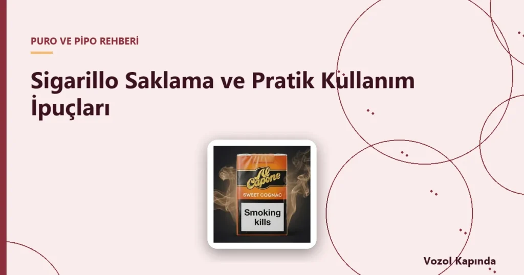 Sigarillo Saklama ve Pratik Kullanım İpuçları - cohiba club