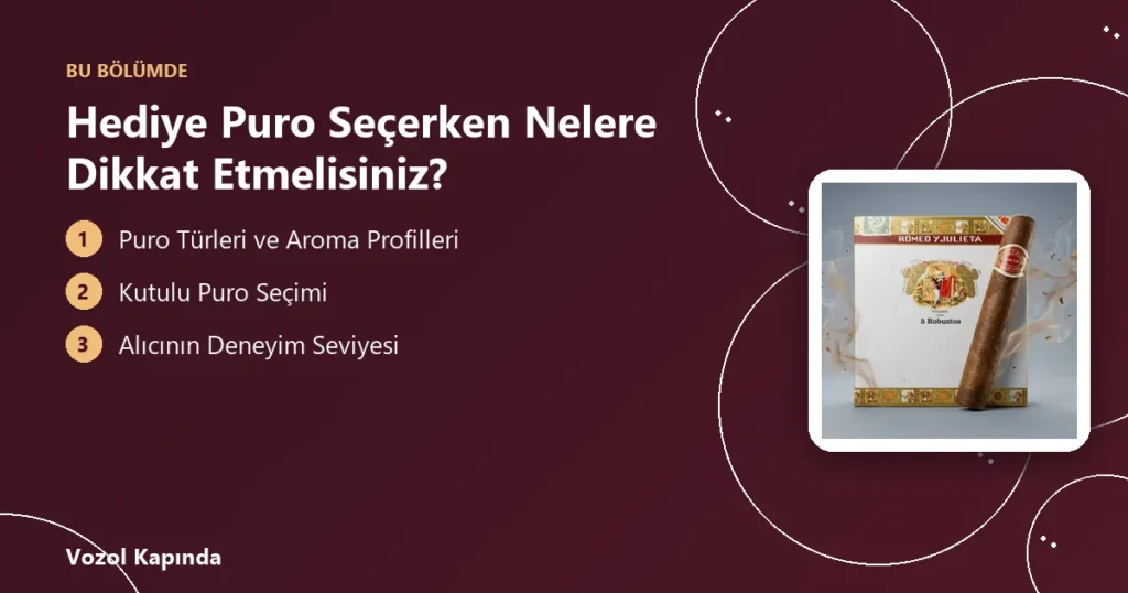 Hediye Puro Seçerken Nelere Dikkat Etmelisiniz? - hediye puro
