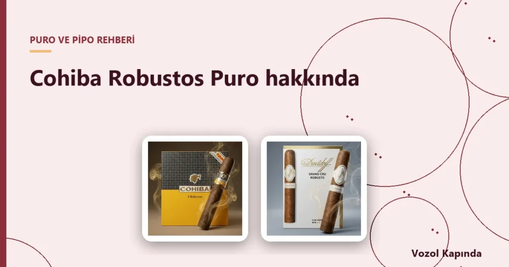 Cohiba Robustos Puro hakkında - puro boyları