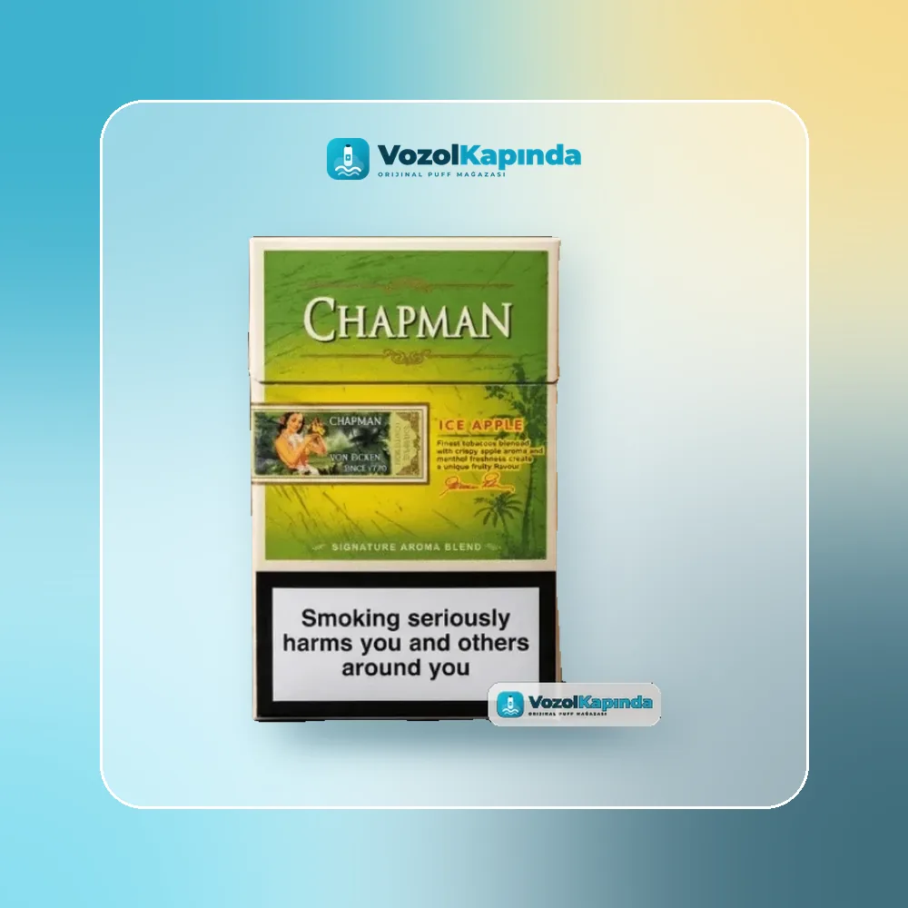Chapman İce Apple Kalın Sigara Buz ve Elma Aromalı paket görünümü