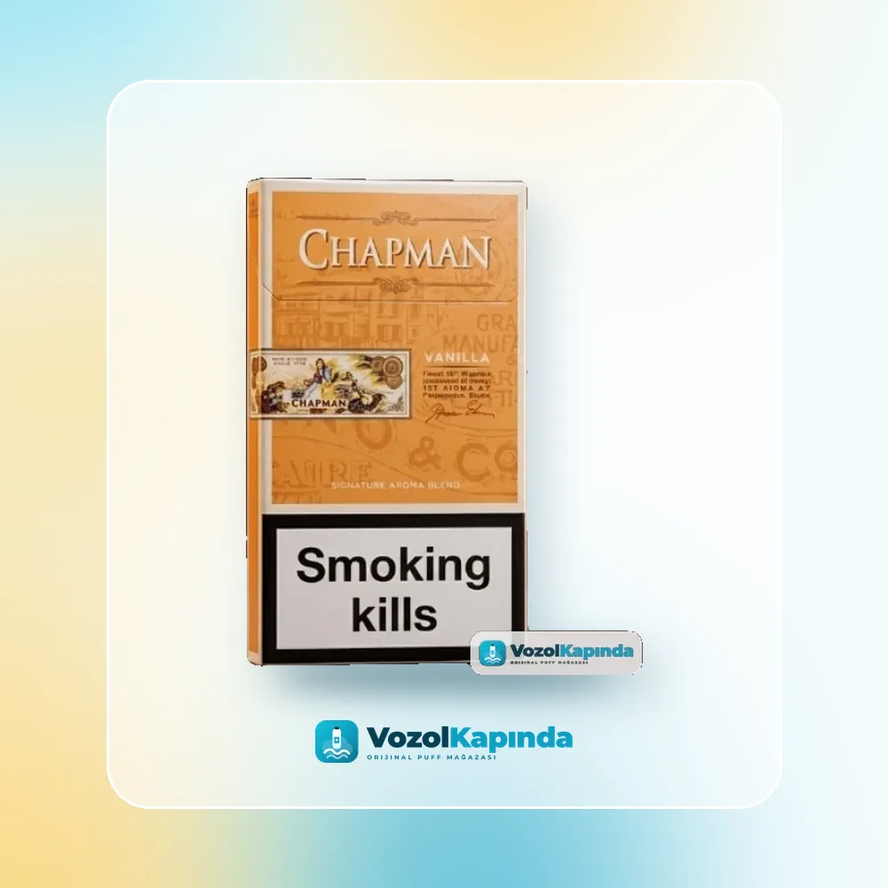 Chapman Vanilla Superslim Uzun Sigara Vanilya Aromalı fiyatı ve siparişi, Vozol Kapında