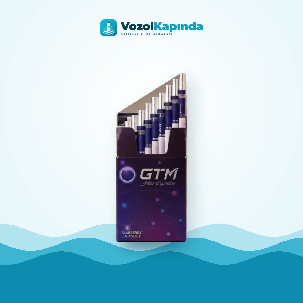 GTM Blueberry Capsule Slim Sigara Yabanmersinli Kapsül Ürün Görseli GTM Blueberry Capsule Slim Sigara Yabanmersinli Kapsül ürün görseli, orijinal sigara